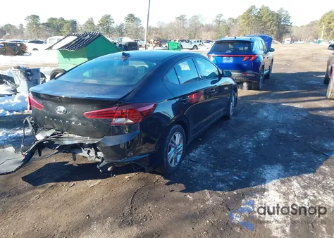 2019 Hyundai Elantra Sel from USA, damaged, VIN KMHD84LF3KU794209